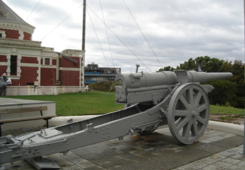 Dominion Observatory and gun photo by Eddie Hobden